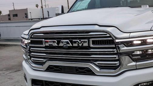 Bright White Clearcoat 2026 RAM 2500 Laramie Crew Cab 4x4 6'4' Box