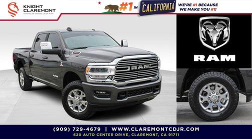 Granite Crystal Metallic Clearcoat 2024 RAM 2500 Laramie Crew Cab 4x4 6'4' Box