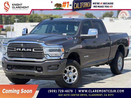 Granite Crystal Metallic Clearcoat 2024 RAM 2500 Laramie Crew Cab 4x4 6'4' Box