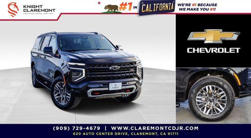 Black 2025 Chevrolet Suburban 4WD Z71