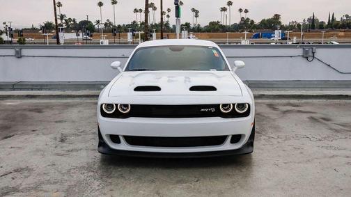 White Knuckle Clearcoat 2022 Dodge Challenger SRT Hellcat