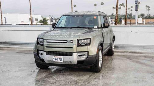 Pangea Green Metallic 2024 Land Rover Defender 110 P400 S