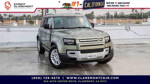 Pangea Green Metallic 2024 Land Rover Defender 110 P400 S