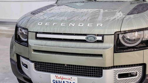 Pangea Green Metallic 2024 Land Rover Defender 110 P400 S