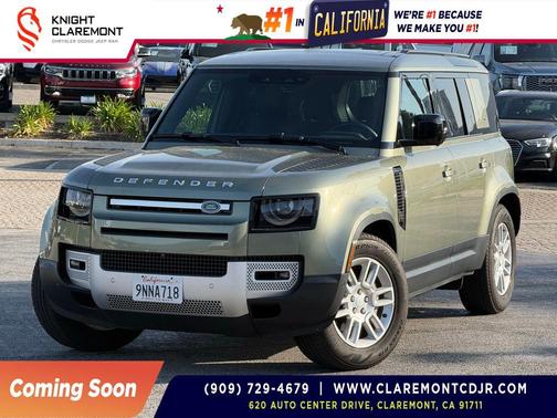 Pangea Green Metallic 2024 Land Rover Defender 110 P400 S