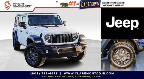 Bright White Clearcoat 2026 Jeep Wrangler Sport S