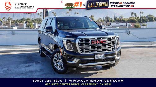 Onyx Black 2025 GMC Yukon XL Denali