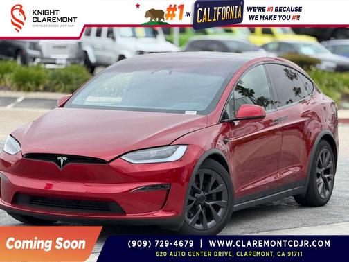 Red Multi-Coat 2023 Tesla Model X Standard Range