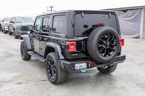 Black Clearcoat 2023 Jeep Wrangler 4xe Sahara