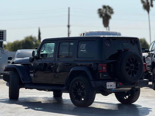 Black Clearcoat 2023 Jeep Wrangler 4xe Sahara