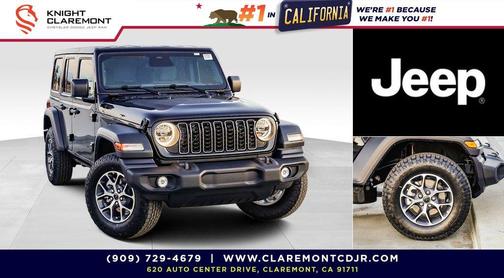 Black Clearcoat 2026 Jeep Wrangler Sport S