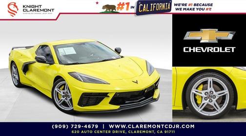 Accelerate Yellow Metallic 2023 Chevrolet Corvette Stingray w/3LT