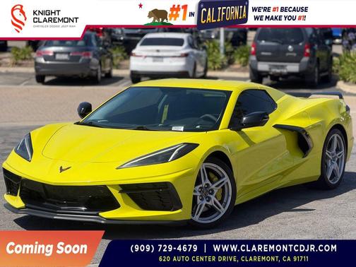 Accelerate Yellow Metallic 2023 Chevrolet Corvette Stingray w/3LT
