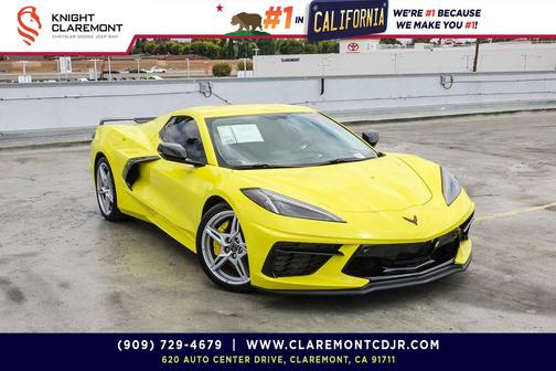 Accelerate Yellow Metallic 2023 Chevrolet Corvette Stingray w/3LT