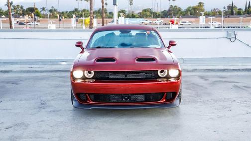 Octane Red Pearlcoat 2023 Dodge Challenger SRT Hellcat