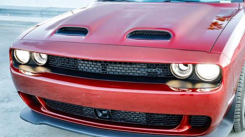 Octane Red Pearlcoat 2023 Dodge Challenger SRT Hellcat