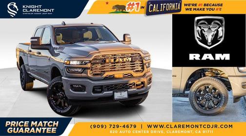 2026 RAM 2500 Big Horn Crew Cab 4x4 6'4' Box