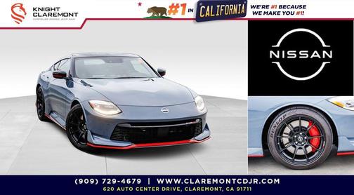 Stealth Gray/Super Black 2024 Nissan Z NISMO Auto