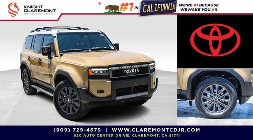 Trail Dust/Gray Scape 2025 Toyota Land Cruiser Base