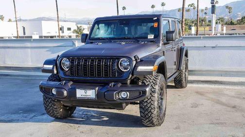 Granite Crystal Metallic Clearcoat 2025 Jeep Wrangler Willys