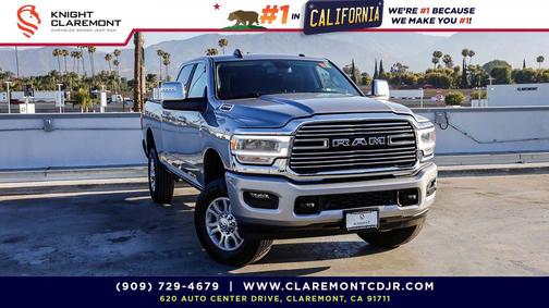 Billet Silver Metallic Clearcoat 2024 RAM 2500 Laramie Crew Cab 4x4 6'4' Box