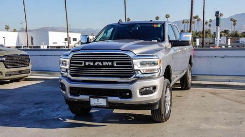 Billet Silver Metallic Clearcoat 2024 RAM 2500 Laramie Crew Cab 4x4 6'4' Box