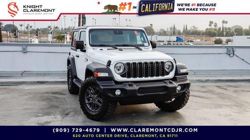 Bright White Clearcoat 2025 Jeep Wrangler Sport S