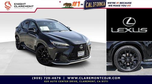 Obsidian 2024 Lexus NX 450h+ F SPORT Handling