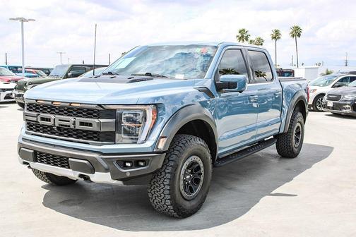AZURE GRAY METALLIC TRICOAT 2023 Ford F-150 Raptor