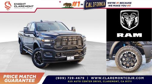 2026 RAM 2500 Warlock Crew Cab 4x4 6'4' Box