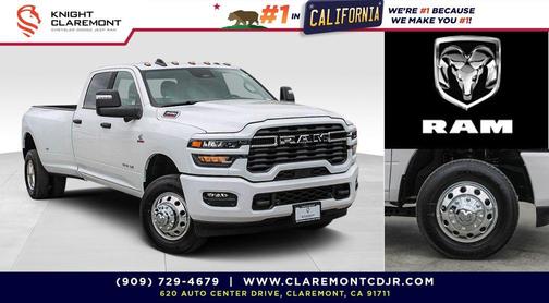 Bright White Clearcoat 2026 RAM 3500 Big Horn