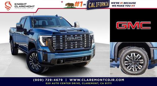 Downpour Metallic 2025 GMC Sierra 2500 Denali Ultimate