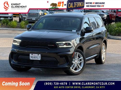 DB Black Clearcoat 2024 Dodge Durango GT Plus