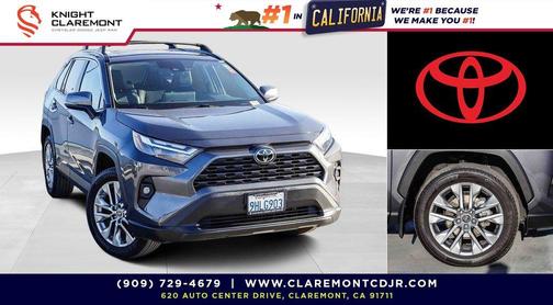 Magnetic Gray Metallic 2023 Toyota RAV4 XLE Premium