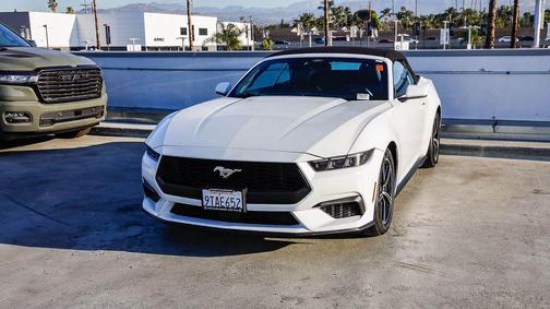 OXFORD WHITE 2025 Ford Mustang EcoBoost Premium
