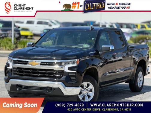 Black 2025 Chevrolet Silverado 1500 LT