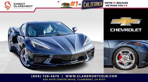 Shadow Gray Metallic 2021 Chevrolet Corvette Stingray w/1LT