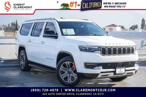 Bright White Clearcoat 2024 Jeep Wagoneer L Series II 4x2