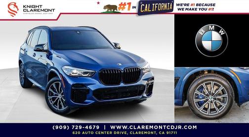 Phytonic Blue Metallic 2023 BMW X5 M50i