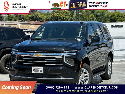 Black 2025 Chevrolet Tahoe LT