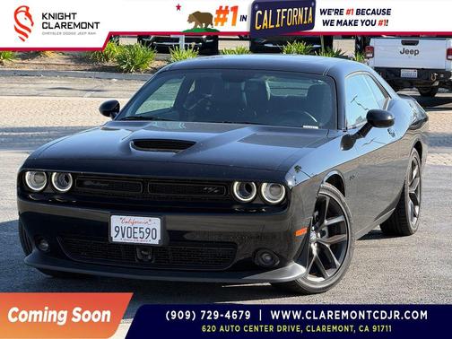 Pitch Black Clearcoat 2023 Dodge Challenger R/T