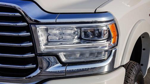 Pearl White 2024 RAM 3500 Longhorn