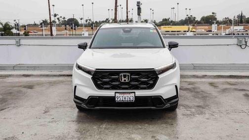 Platinum White Pearl 2025 Honda CR-V Hybrid Sport FWD