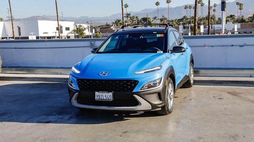 Blue Wave w/Black Rook 2022 Hyundai KONA SEL