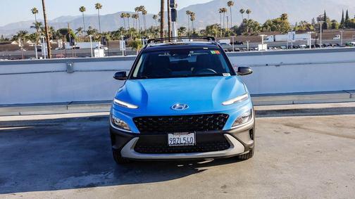 Blue Wave w/Black Rook 2022 Hyundai KONA SEL