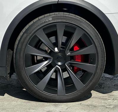 Pearl White Multi-Coat 2023 Tesla Model X Plaid Tri Motor All-Wheel Drive