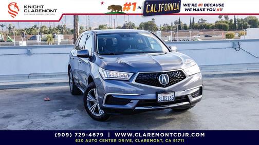 pewter gray metallic 2019 Acura MDX 3.5L