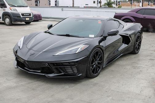 Black 2025 Chevrolet Corvette Stingray w/2LT