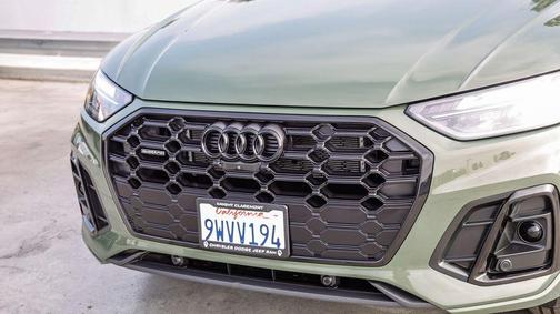 District Green Metallic 2023 Audi Q5 55 S line Premium Plus