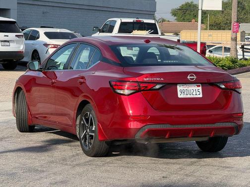 Scarlet Ember Tintcoat 2025 Nissan Sentra SV
